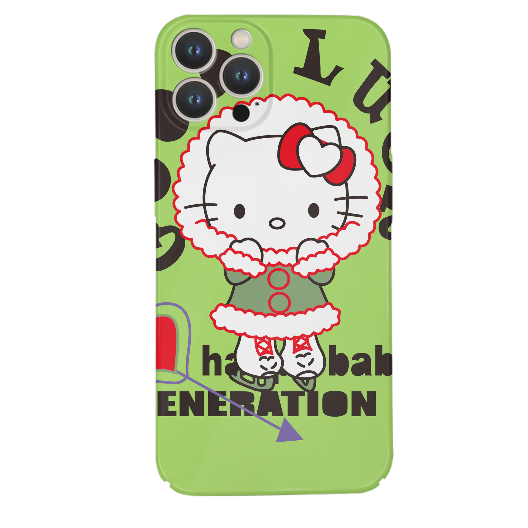 （画像用） Hello Kitty ハローキティ 【iPhone 14シリーズ対応】ハードケース